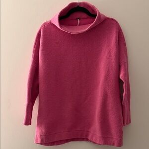 Free People Pink Slouchy Ottoman small